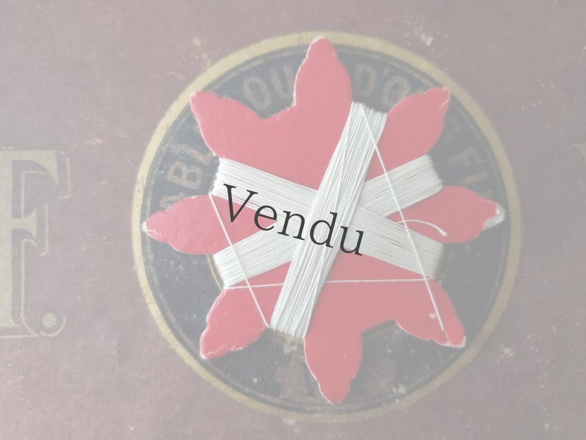 画像3: フランスアンティーク　リネン糸巻き 120 Fil de NORMANDIE C.S.F  (3)