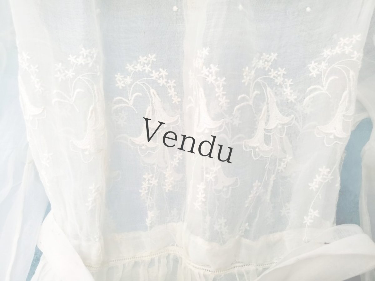 画像3: フランスヴィンテージ　コミュニオンドレス (3)