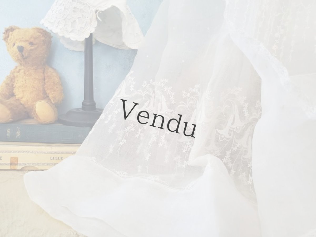 画像5: フランスヴィンテージ　コミュニオンドレス (5)