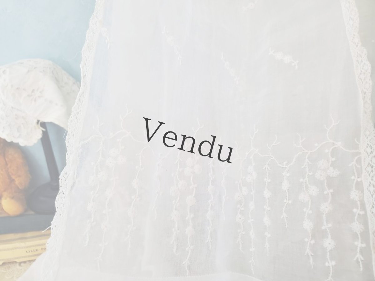 画像13: フランスヴィンテージ　コミュニオンドレス (13)