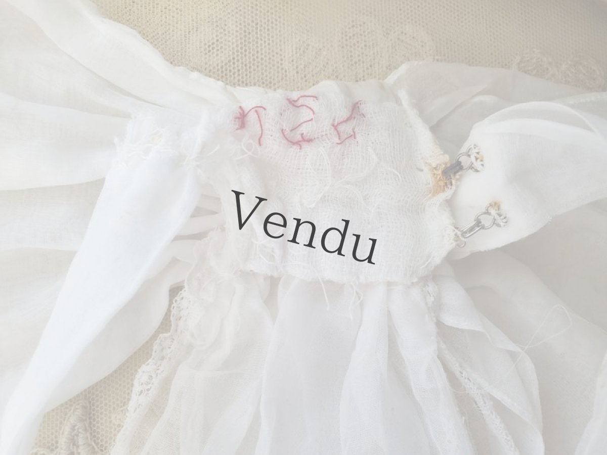 画像14: フランスヴィンテージ　コミュニオンドレス (14)