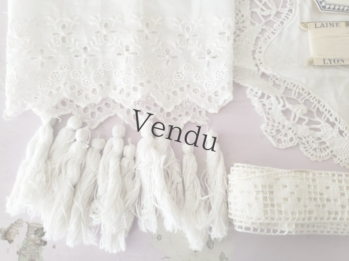 画像4: フランス蚤の市　メルスリーセット《Blanche》 (4)