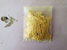 画像4: フランスアンティーク　アルファベット A 20枚セット (4)