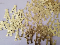 画像7: フランスアンティーク　アルファベット M 20枚セット (7)