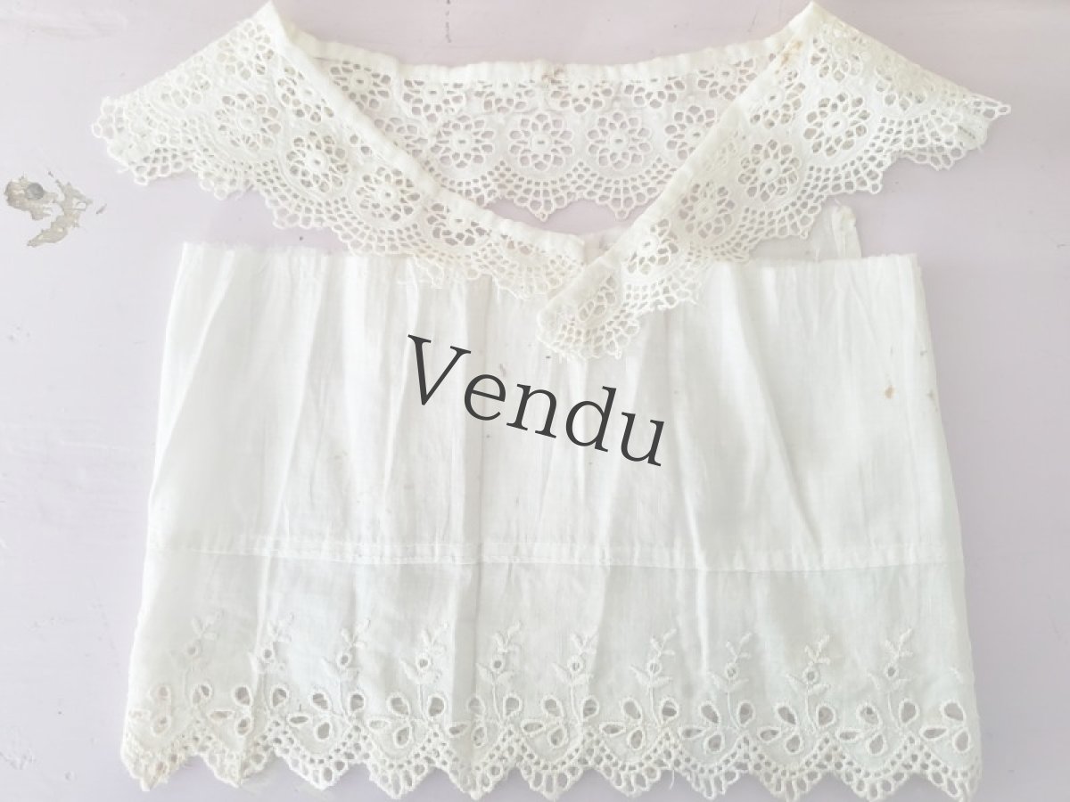 画像2: フランス蚤の市　メルスリーセット《Écru》 (2)