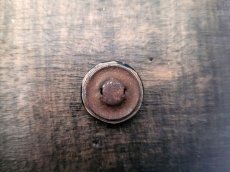 画像3: フランスアンティーク  マリンボタン いかり ブルーマリン 18mm (3)