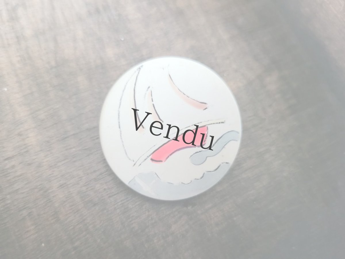 画像2: フランスヴィンテージ  マリンボタン ヨット 28mm (2)