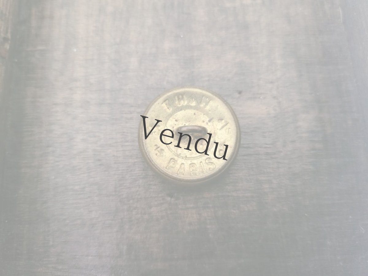画像3: フランスアンティーク フランスミリタリー 海軍 真鍮ボタン 23mm (3)