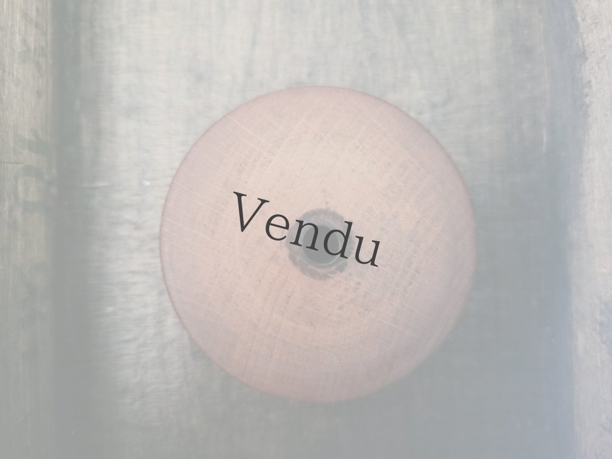 画像6: フランスアンティーク 木製糸巻きスプール 3個セット (6)