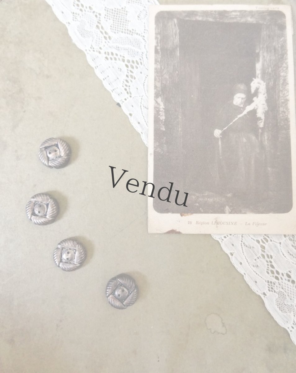 画像6: ヴィンテージ　メタルボタン18mm (6)