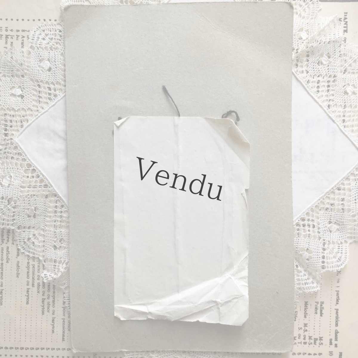 画像4: ヴィンテージ　ボタンシート (4)