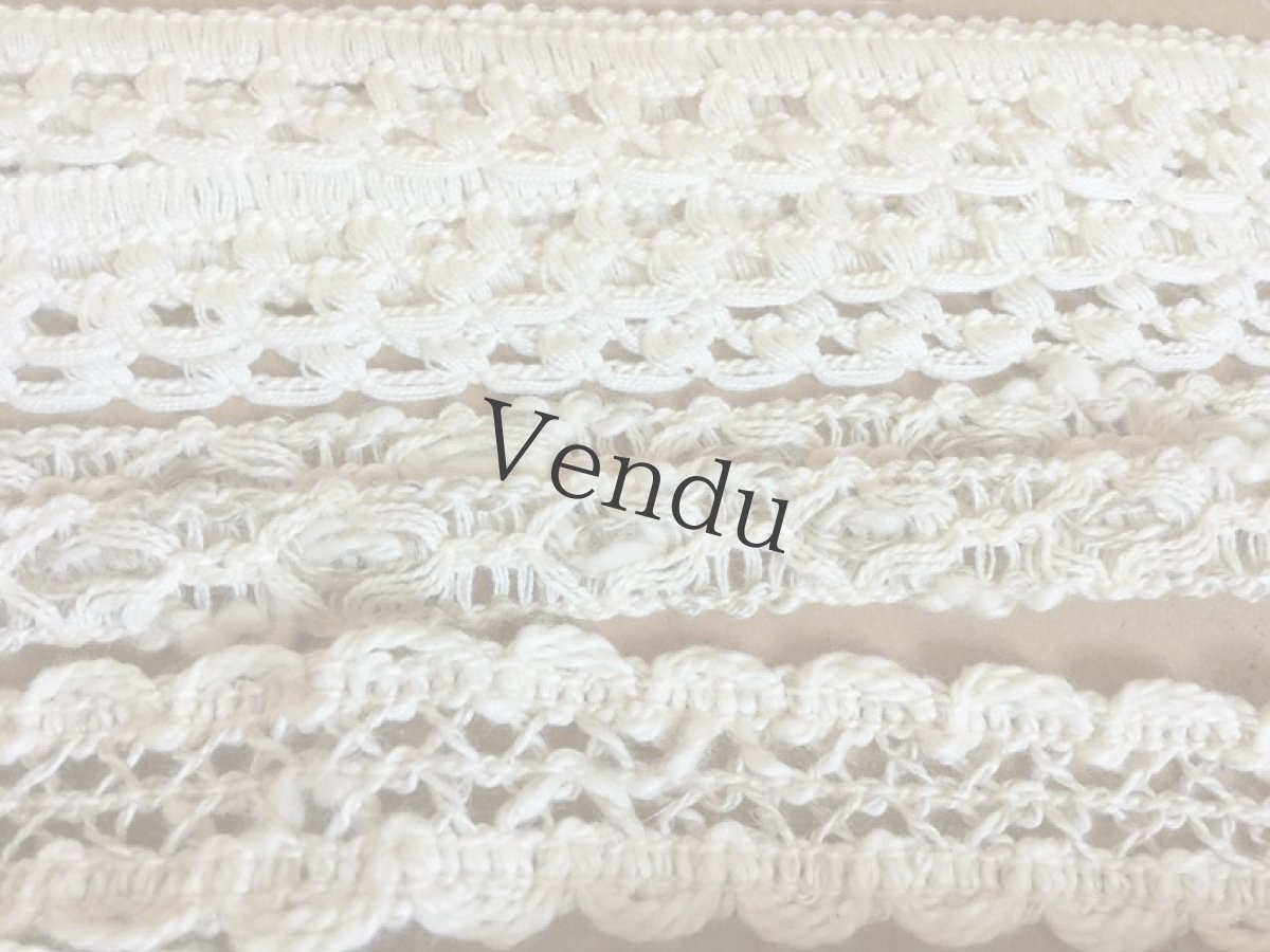 画像4: ヴィンテージ　ほっこりレースブレード３種セット (4)