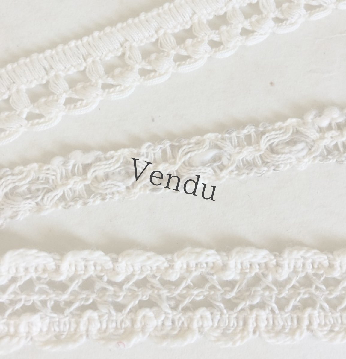 画像5: ヴィンテージ　ほっこりレースブレード３種セット (5)