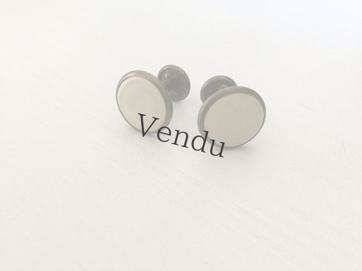 画像2: アンティーク　カフスボタン (2)