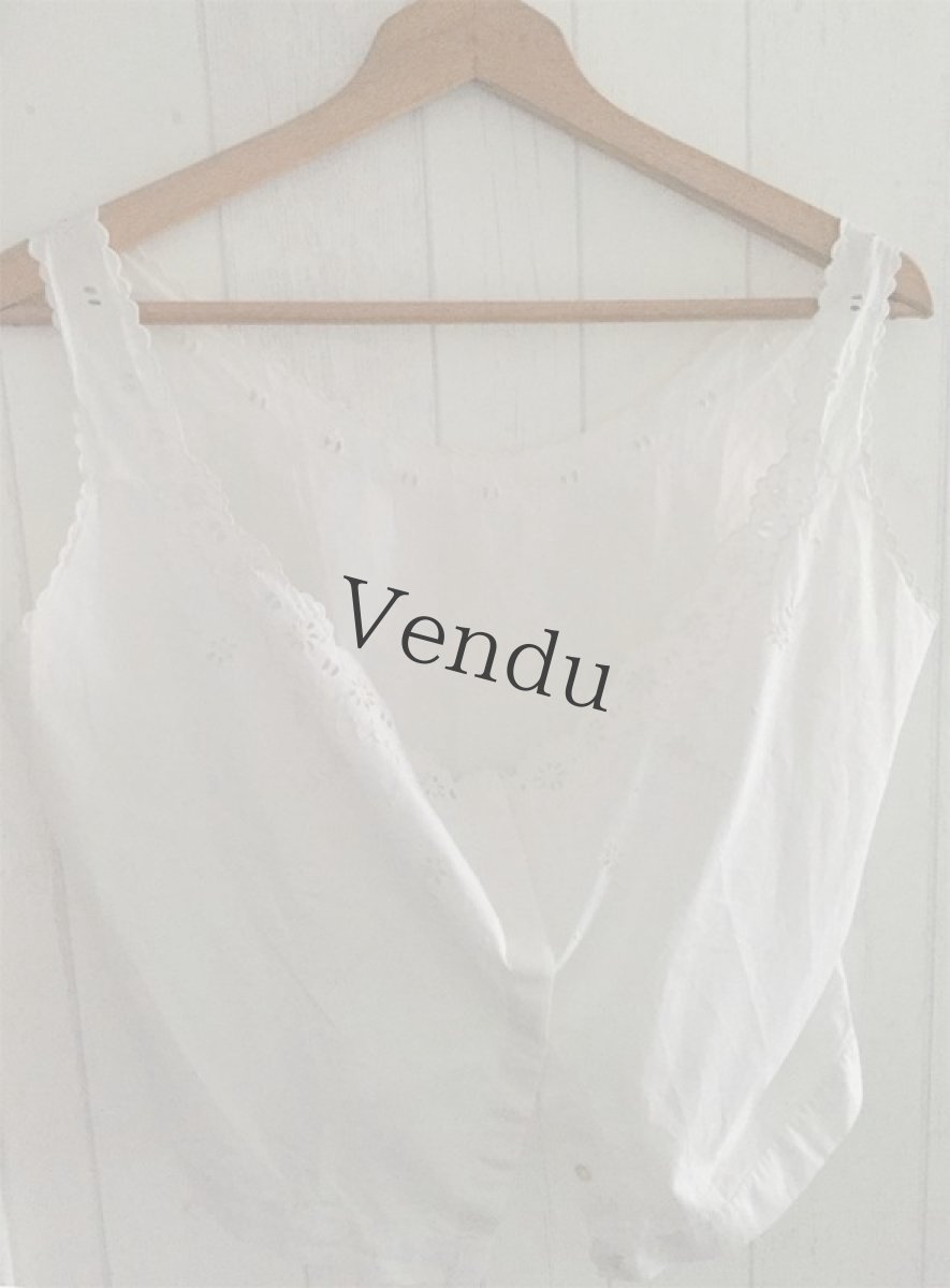 画像8: アンティーク　コットンジレ (8)