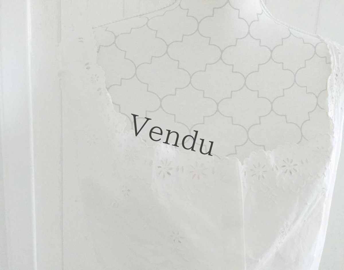 画像5: アンティーク　コットンジレ (5)