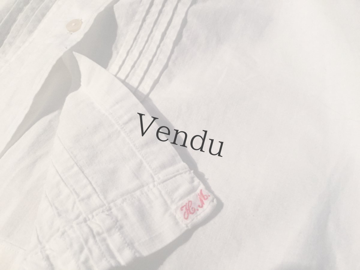 画像8: ヴィンテージ　コットンブラウス (8)