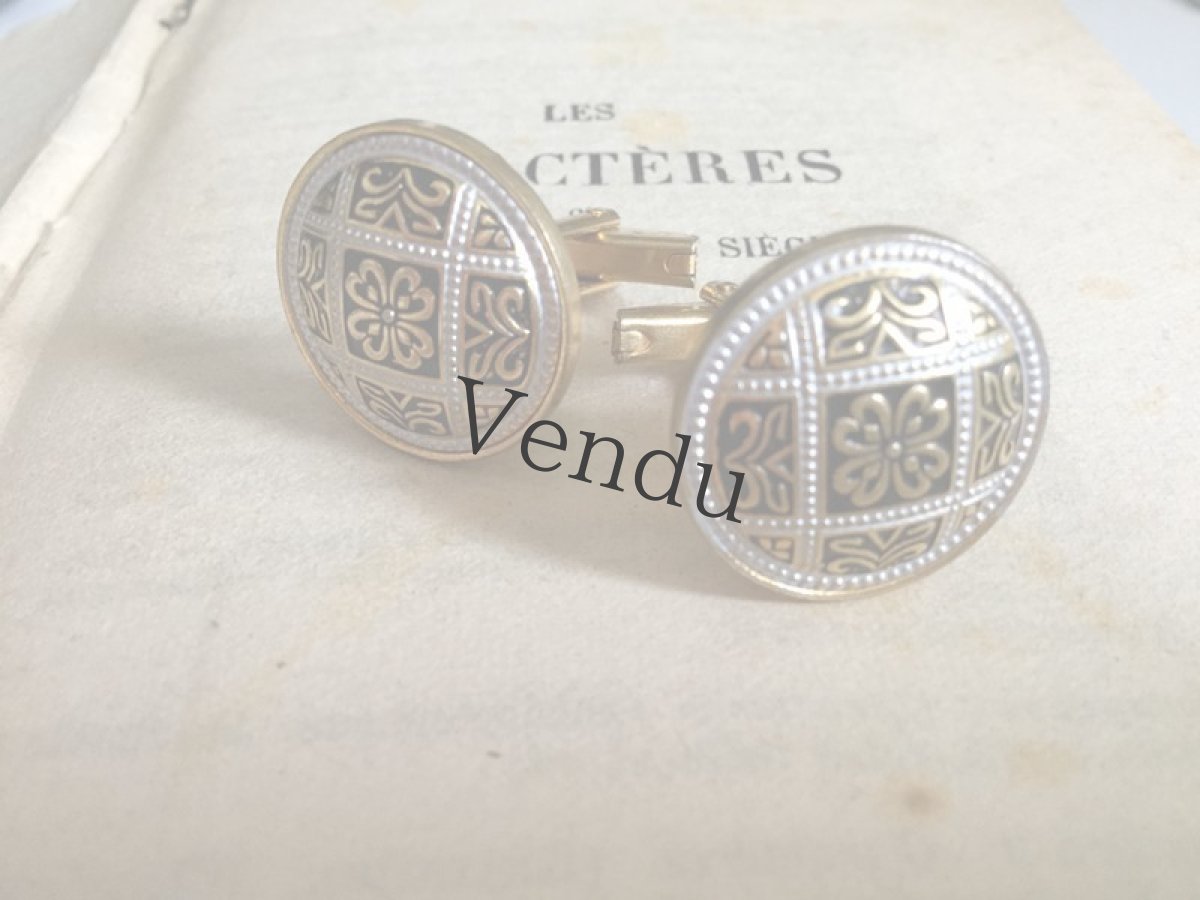 画像3: ヴィンテージ　カフスボタン (3)