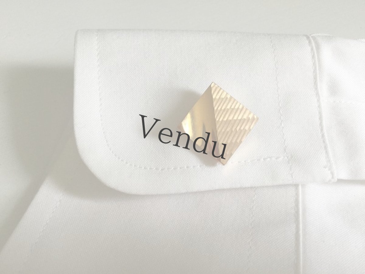 画像5: ヴィンテージ　カフスボタン ケース付き (5)