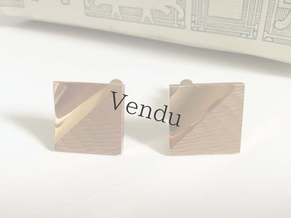 画像2: ヴィンテージ　カフスボタン ケース付き (2)