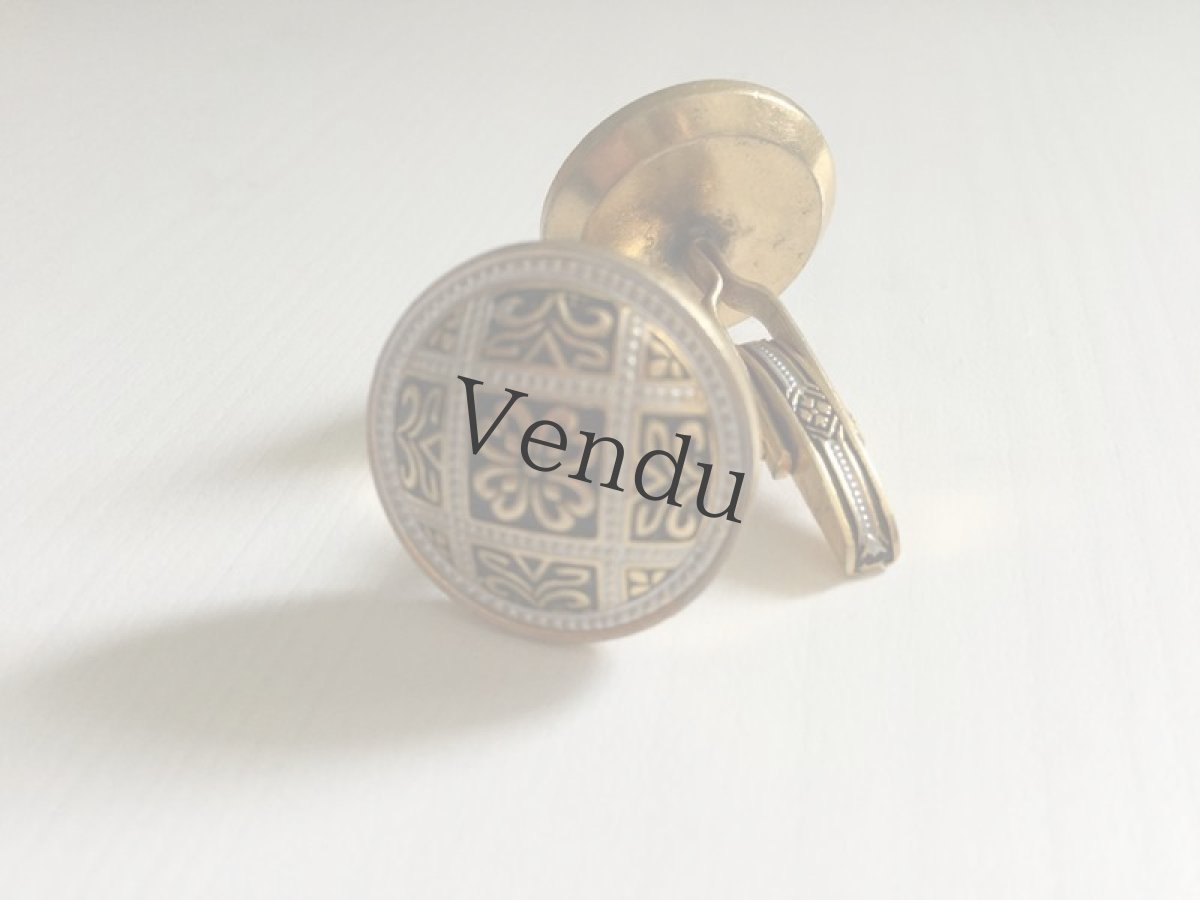 画像5: ヴィンテージ　カフスボタン (5)