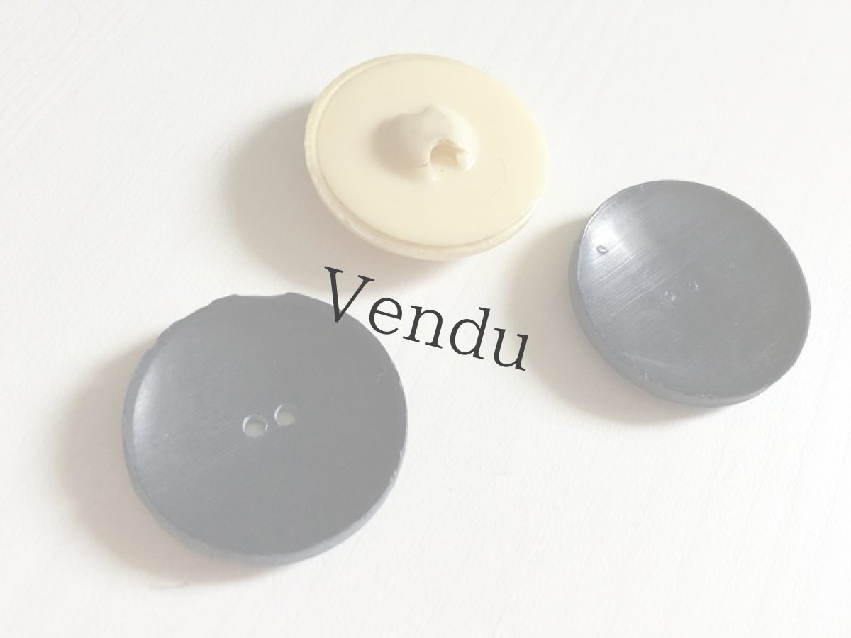 画像4: フランスヴィンテージ　マリンボタンセット (4)