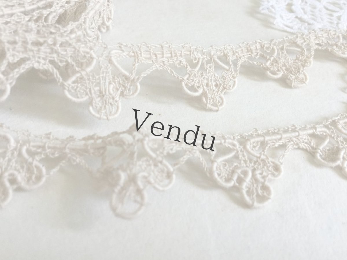 画像3: ヴィンテージ　レースブレード (3)