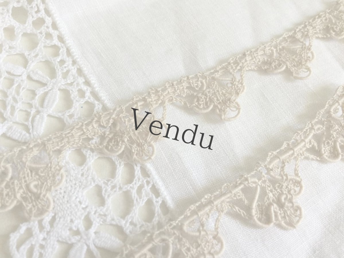 画像2: ヴィンテージ　レースブレード (2)