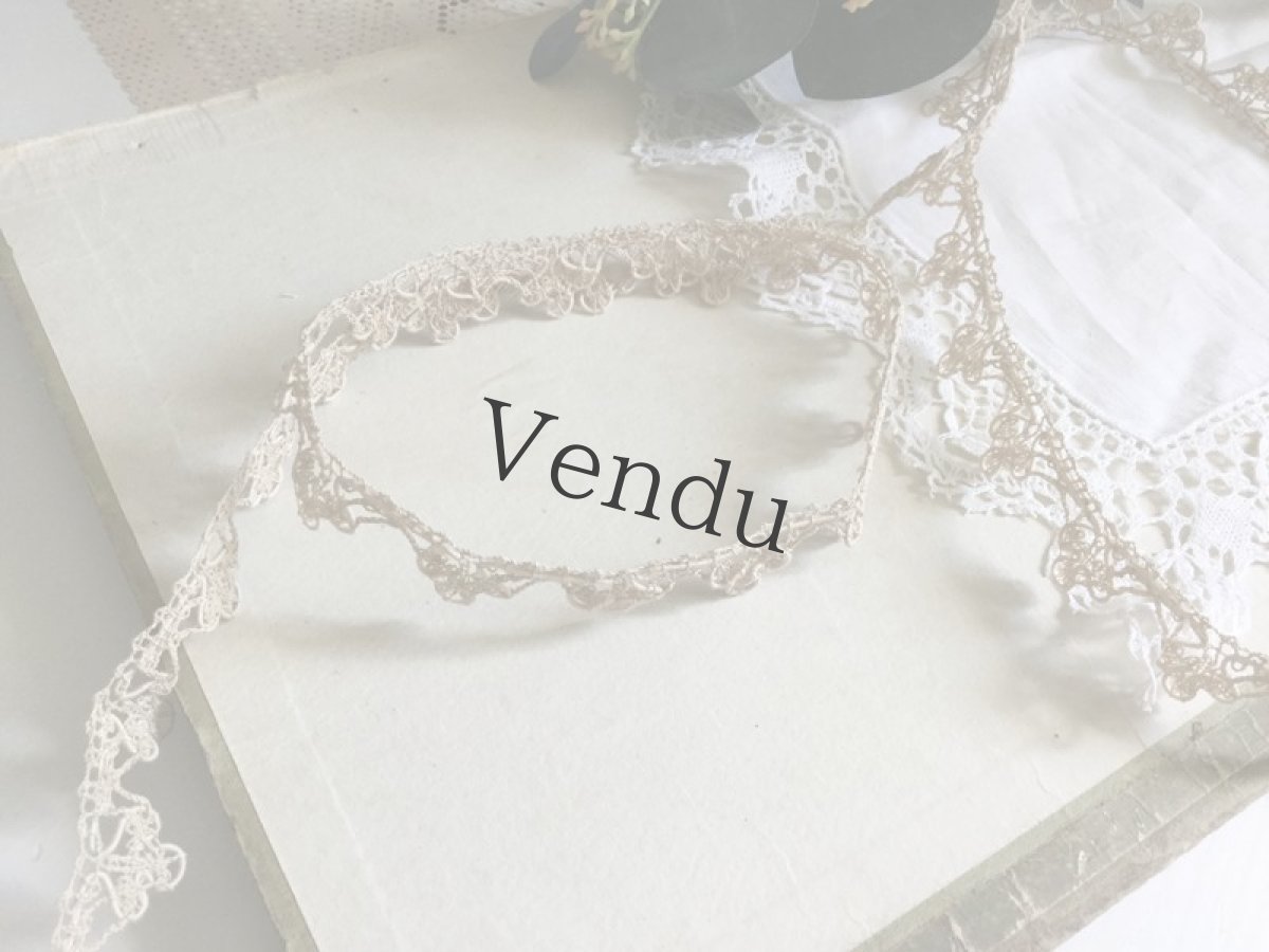 画像5: ヴィンテージ　レースブレード (5)