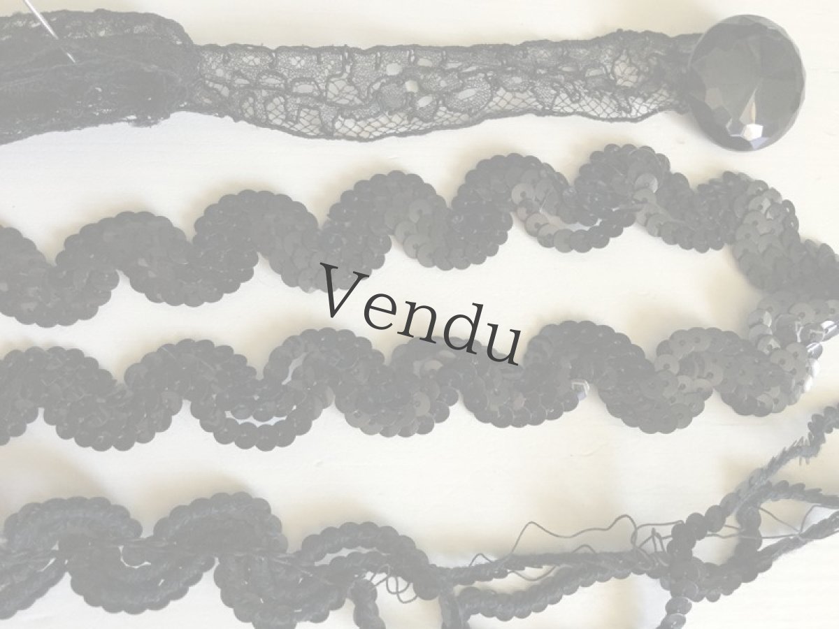 画像6: フランスアンティーク　メルスリーセット《Noir》 (6)