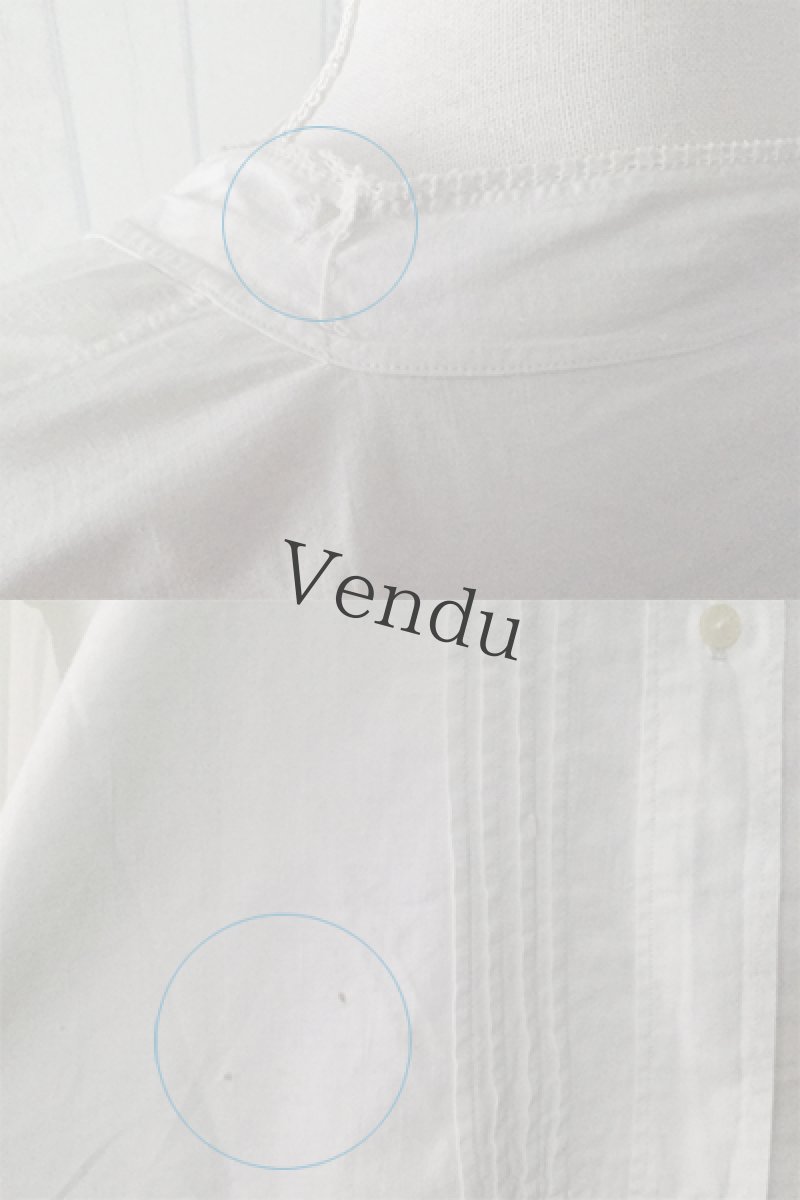 画像9: ヴィンテージ　コットンブラウス (9)