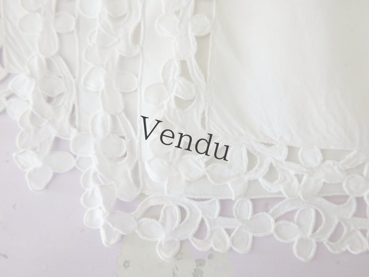 画像9: フランス蚤の市　スカラップレースを中心としたレースセット９種 (9)