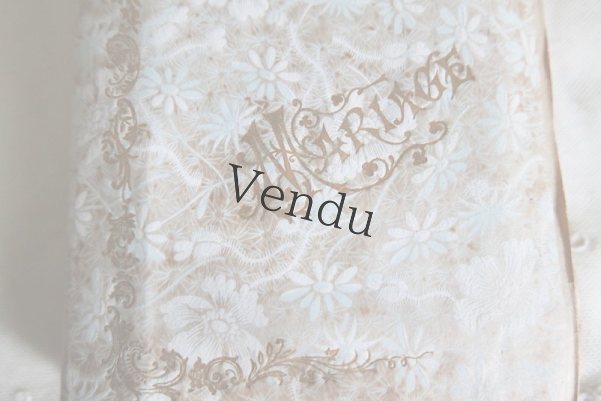 画像3: フランスアンティーク　1900年代マリアージュ シークレットボックス (3)