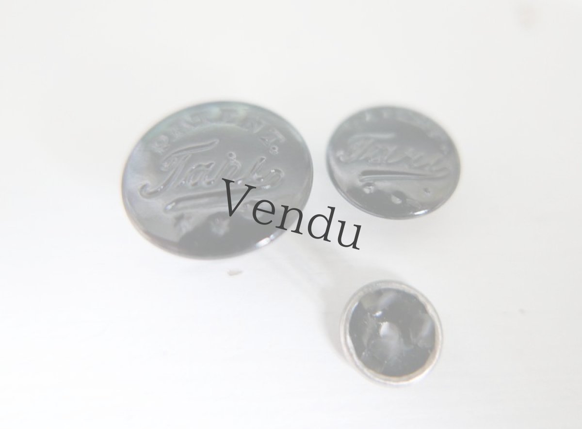 画像4: フランスアンティーク　Samaritaine 箱入りメタルボタン (4)