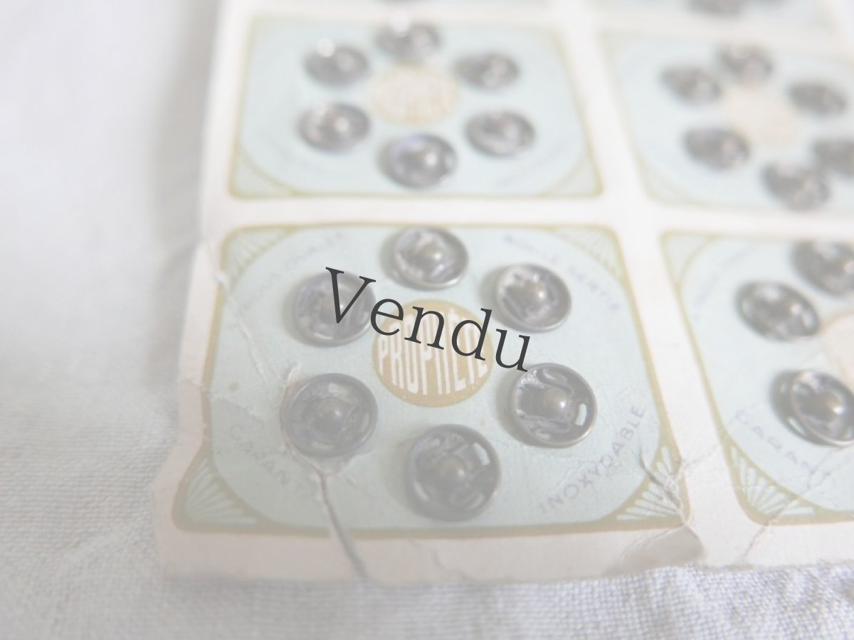 画像3: フランスヴィンテージ　預言者のスナップボタン (3)