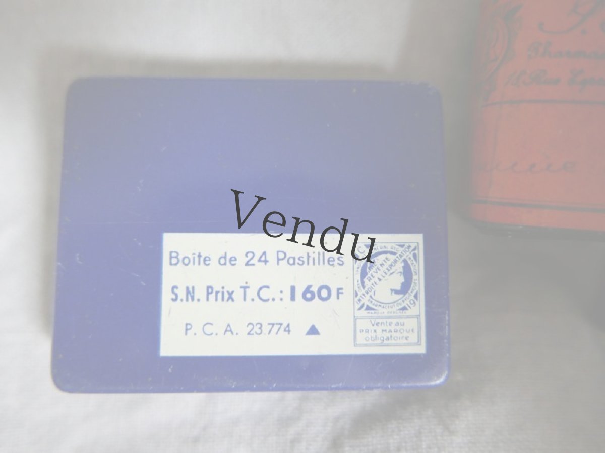 画像4: フランスヴィンテージ　ファーマシーTin缶+α (4)