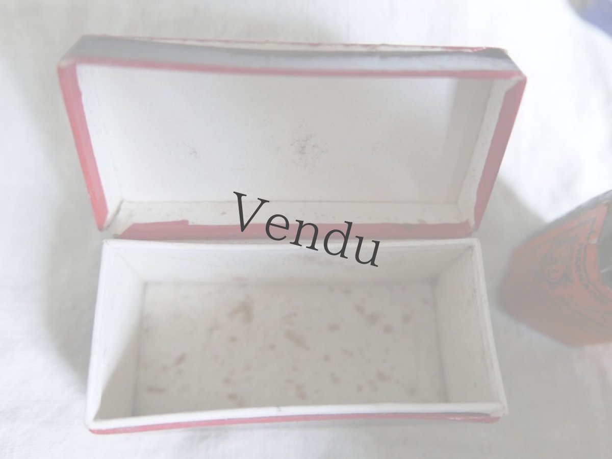 画像4: フランスアンティーク　紙製ファーマシーボックス NOIR (4)