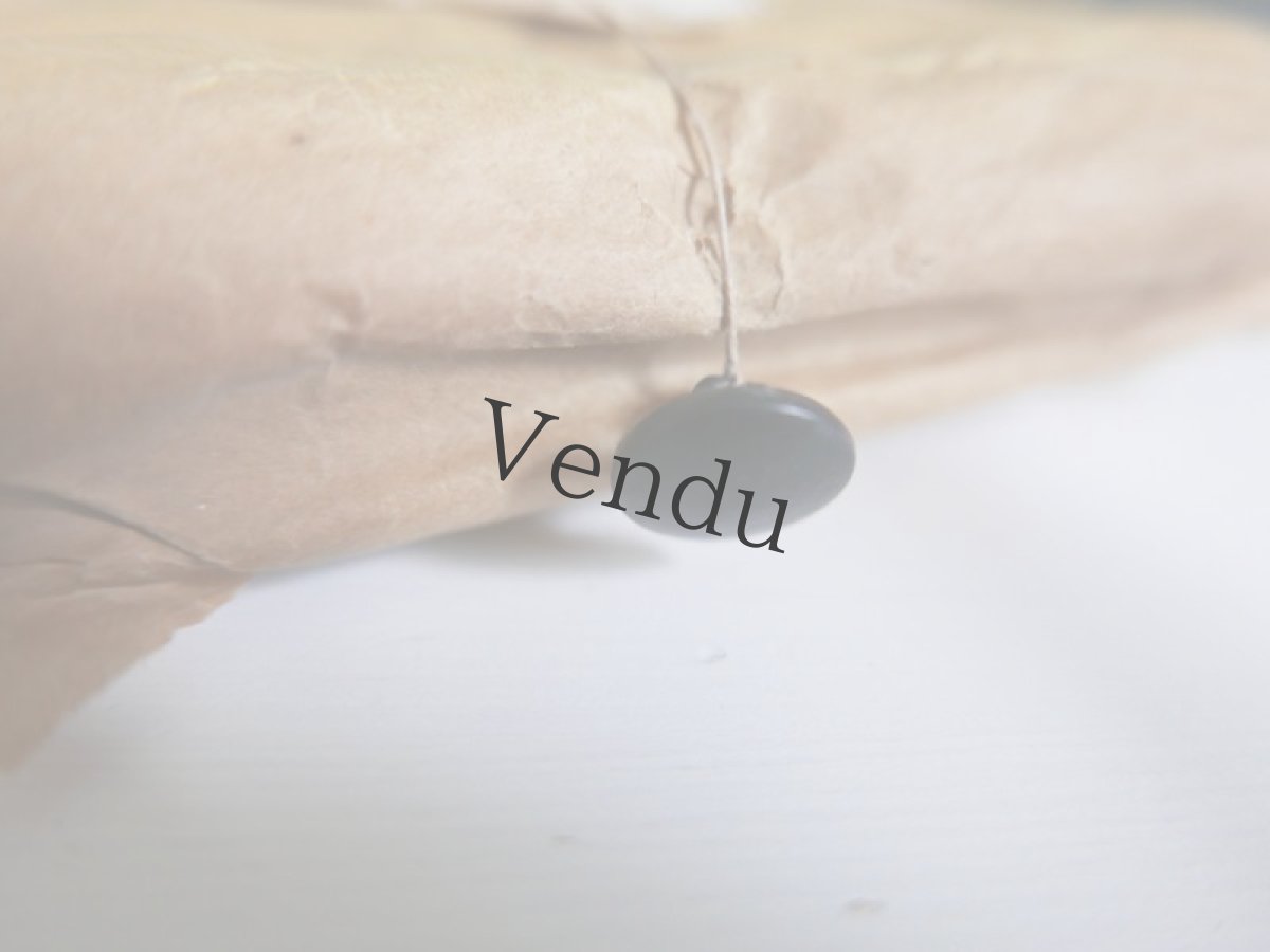 画像5: 【ご予約品】フランスアンティーク　1900年前後　包み紙つき黒ボタンシート (5)