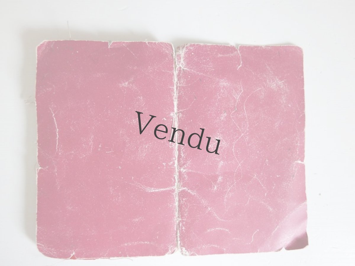 画像10: フランスアンティーク　赤いクロッシェレース見本帳 (10)