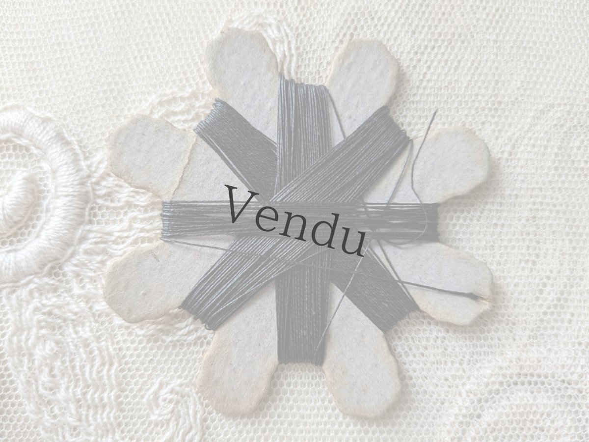 画像3: フランス 1900年代 リネン糸巻き 100 CARTE GIROFLÉE (3)