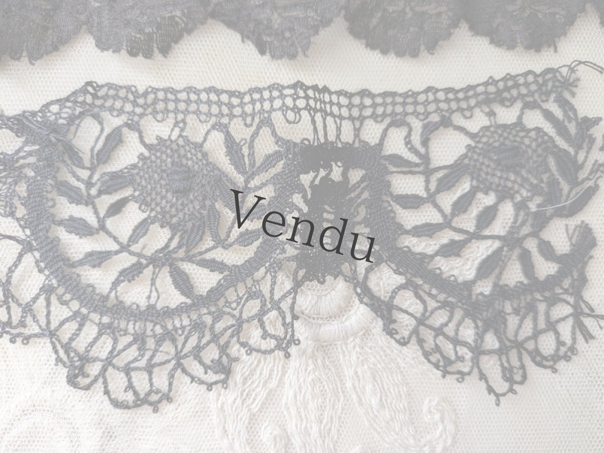 画像8: フランスヴィンテージ　メルスリーセット《Noir》 (8)