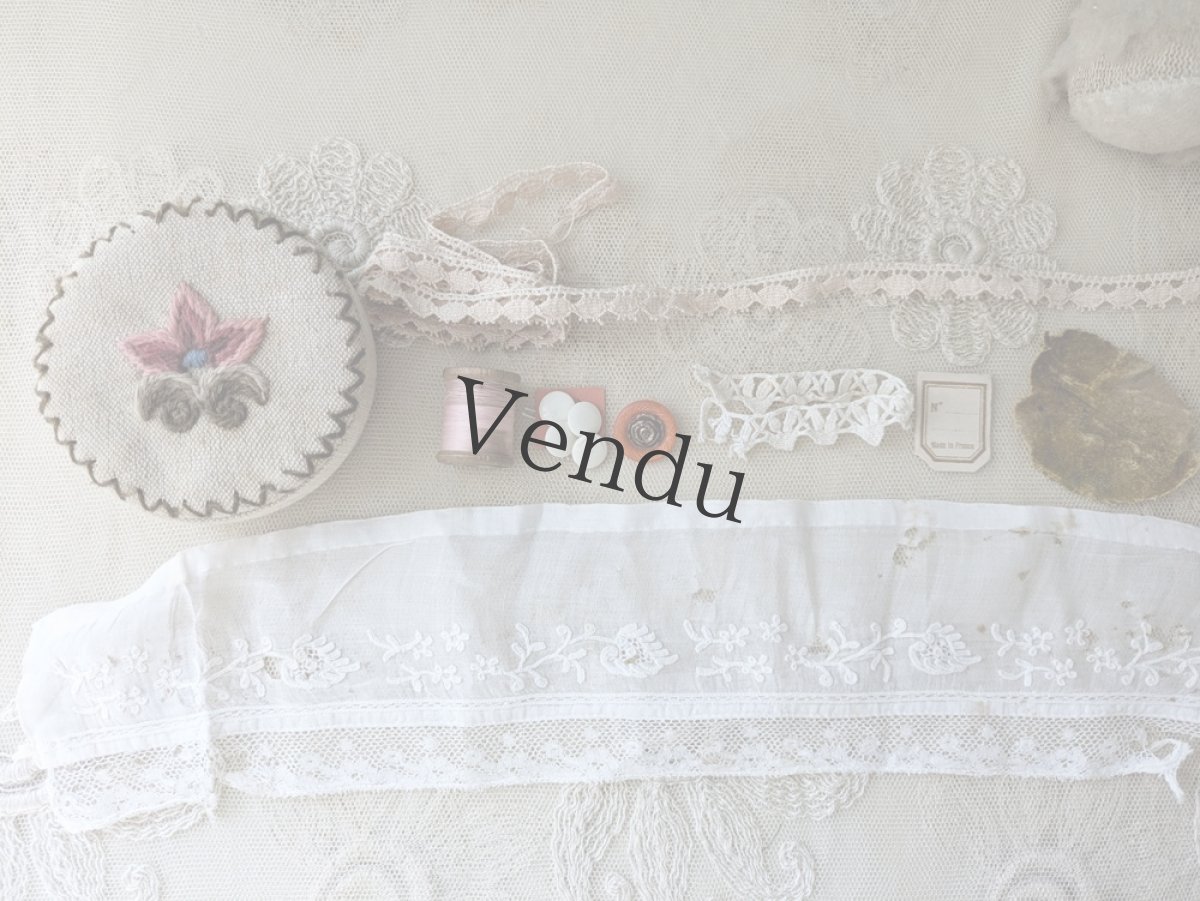 画像3: フランス蚤の市　布張り小箱入りメルスリーセット (3)