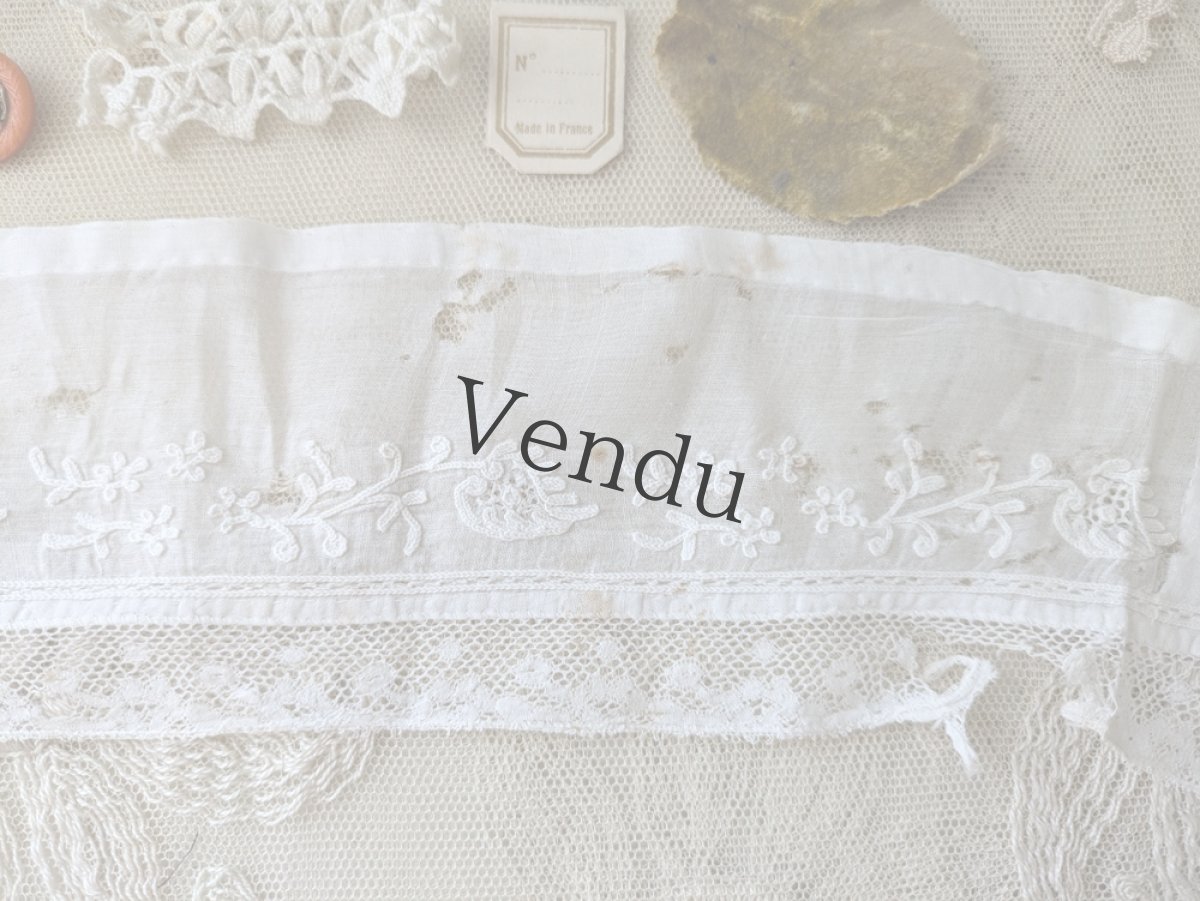 画像11: フランス蚤の市　布張り小箱入りメルスリーセット (11)