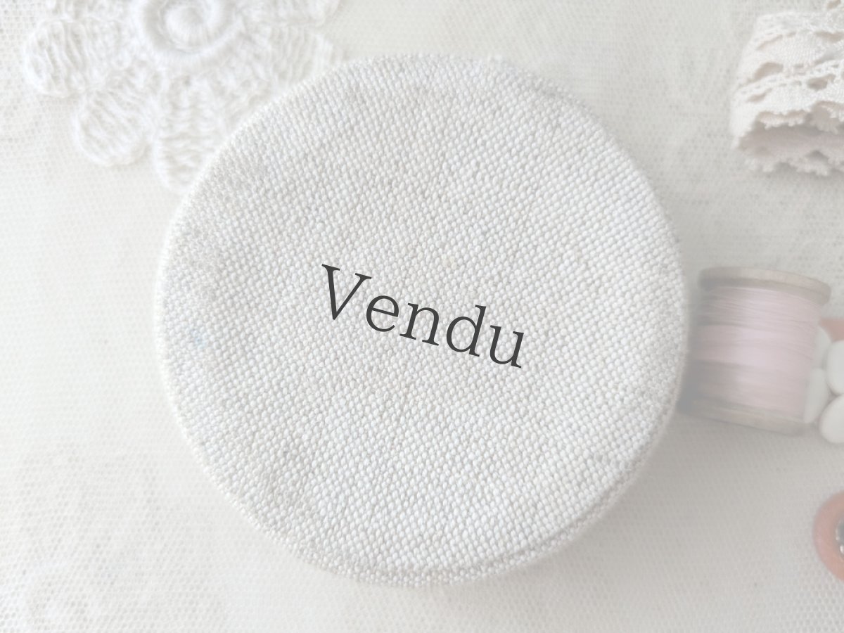 画像10: フランス蚤の市　布張り小箱入りメルスリーセット (10)