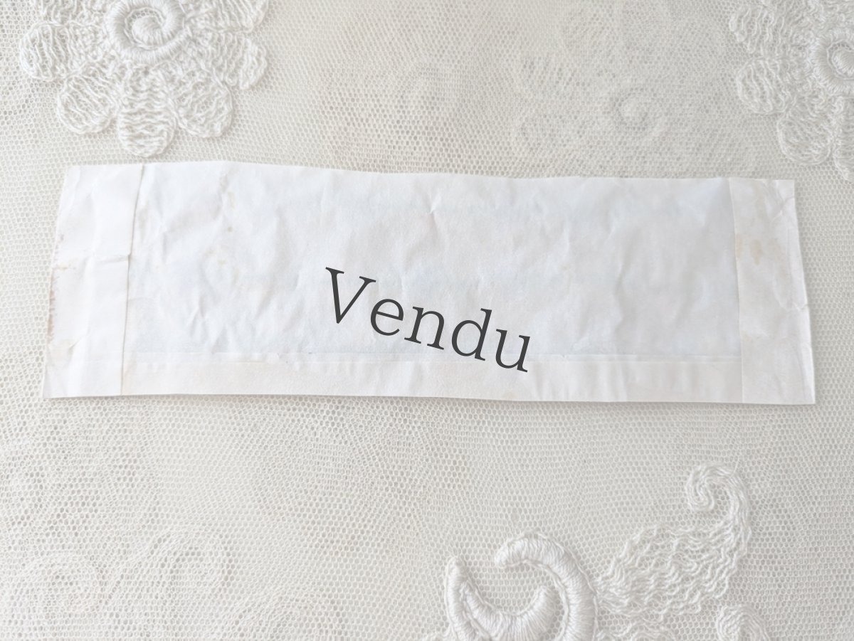 画像5: フランスアンティーク　ロココリボン サンプルセット3本 (5)