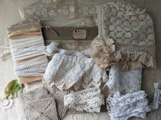 画像7: フランス蚤の市　極細4-6-8mmシンプルレース 5種類セット (7)