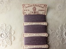 画像2: フランスアンティーク カシミアの糸巻き CACHEMIRE AU BON PASTEUR (2)