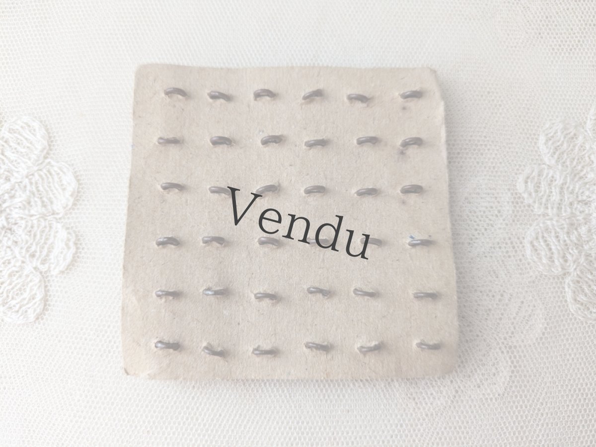 画像5: フランス1900年前後 シューボタンシート ブラウン 10.5mm (5)