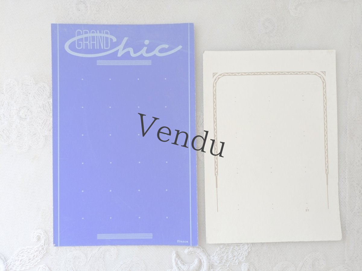 画像5: フランス蚤の市 ボタンシートアソート 10枚セット (5)