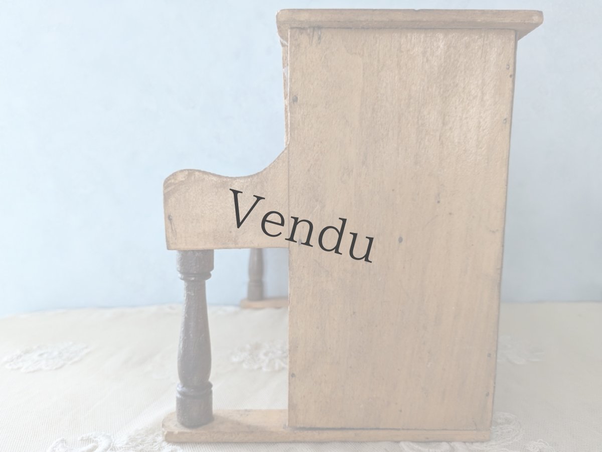 画像9: フランス 1930-1950年　木製トイピアノ (9)